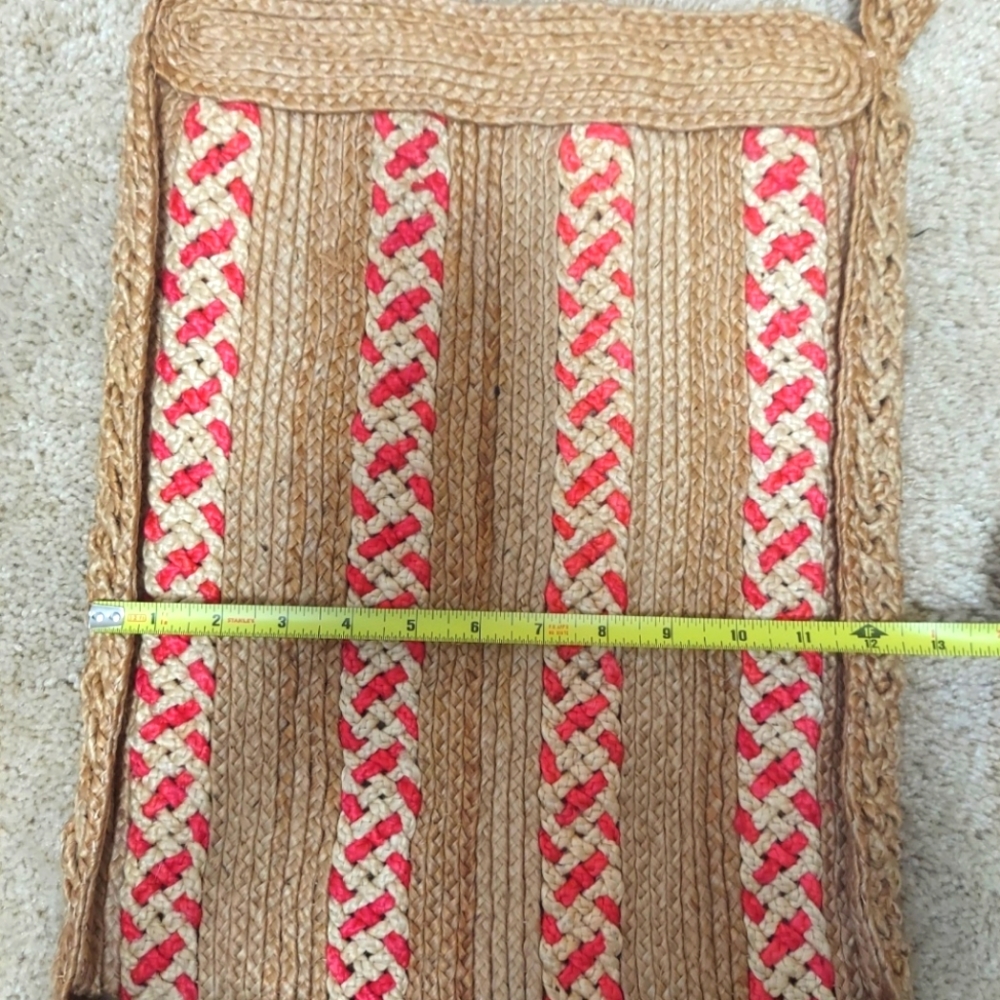 Handmade Organic Braided Jute Shoulder/Tote Bag NEW!!!